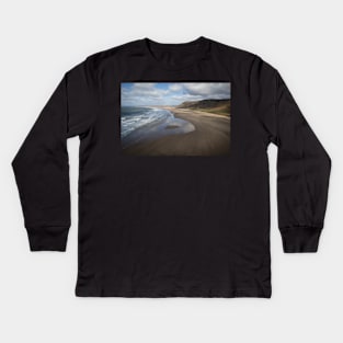 Rhossili Bay, South Wales - 2011 Kids Long Sleeve T-Shirt